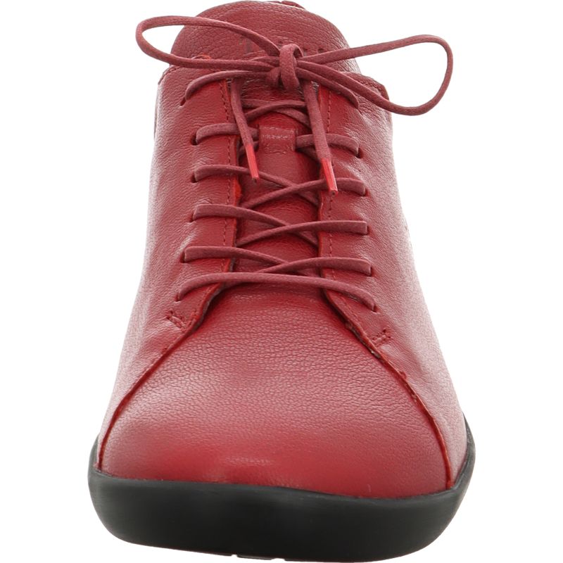 Think NATURE Woman Sneakers low - Material: Leather in Red