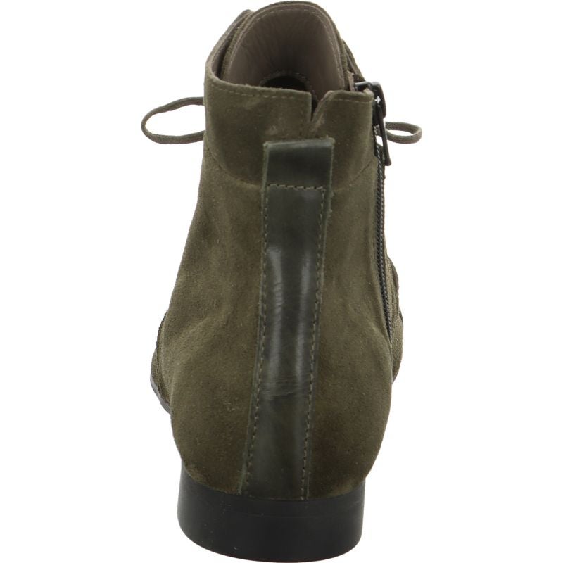 Think! GUAD2 Damen Stiefelette - Material: Leder in Oliv
