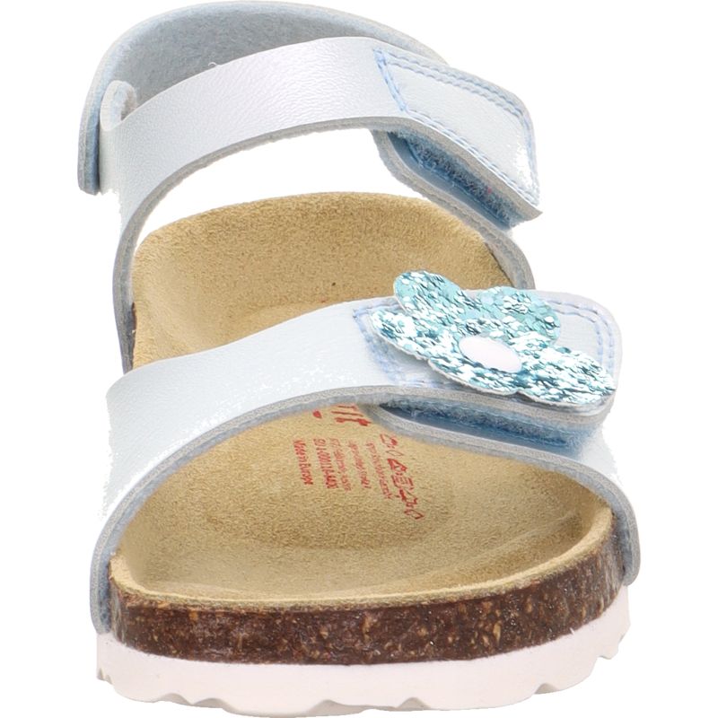Superfit FUSSBETTPANTOFFEL Girls Sandal - Material: Sonstiges Material in Blue