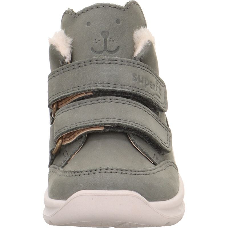 Superfit BREEZE Sneakers high - Material: Leather in Green