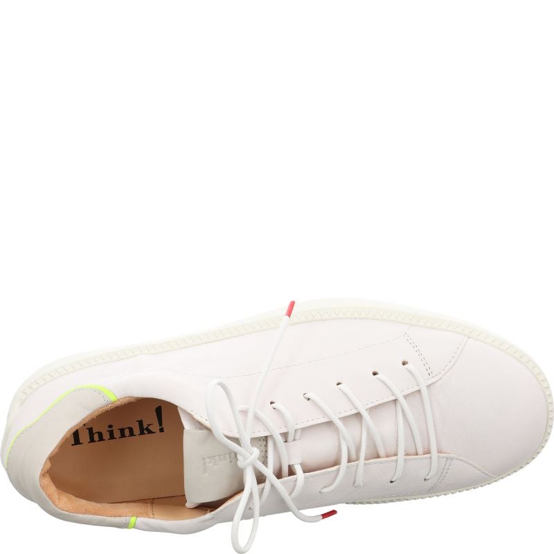 Think TURNA Men Men Sneakers low - Material: Leather in White