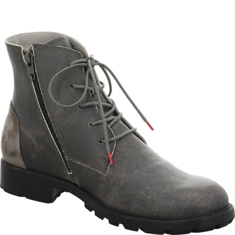 Think HAWARA Men Ankle boot - Material: Leather in Grey