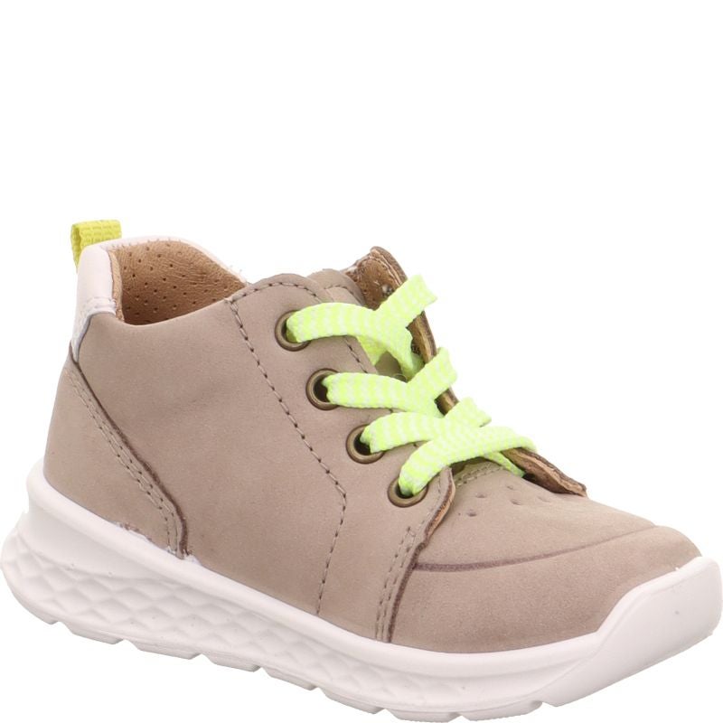 Superfit BREEZE Boys Sneakers low - Material: Leather in Beige
