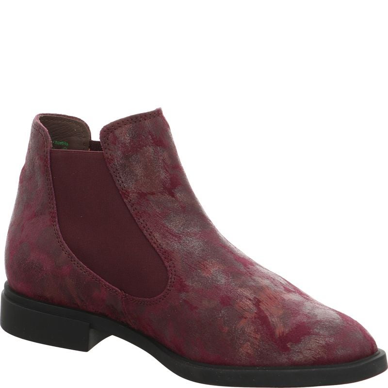 Think! NINA Damen Chelsea Boots - Material: Leder in Mehrfarbig