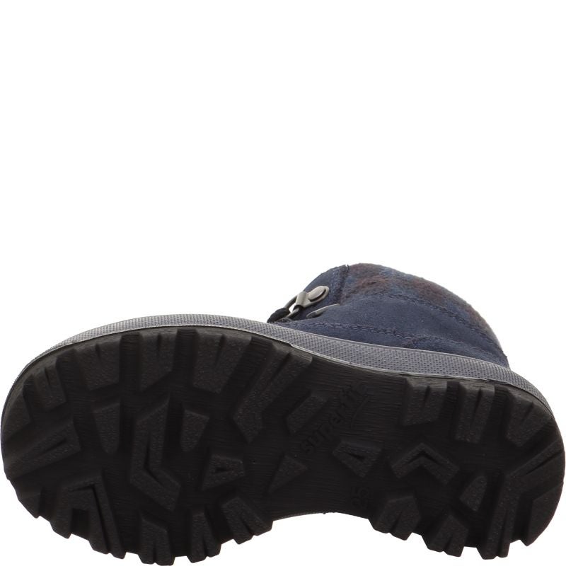 Superfit TEDD Jungen Boots - Material: Leder/Textil in Blau