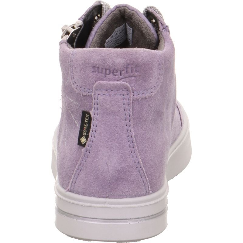 Superfit STELLA Sneaker high - Material: Leder/Textil in Lila