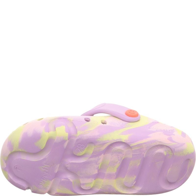 Superfit SPLASHC Clog - Material: SonstigesMaterial in Purple