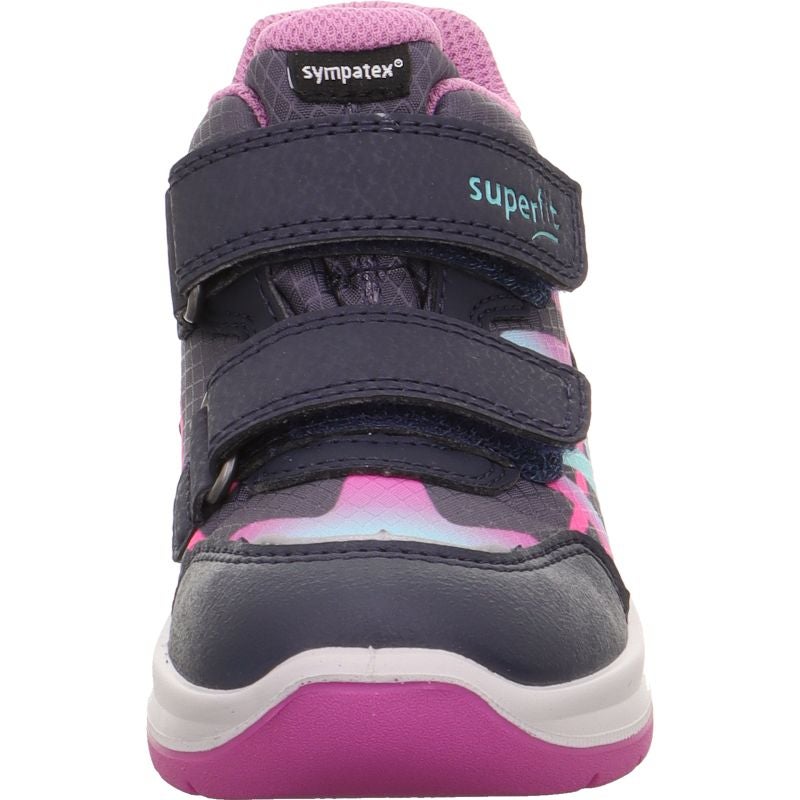 Superfit COOPER Girls Sneakers high - Material: Textil/Sonstiges Material in Blue