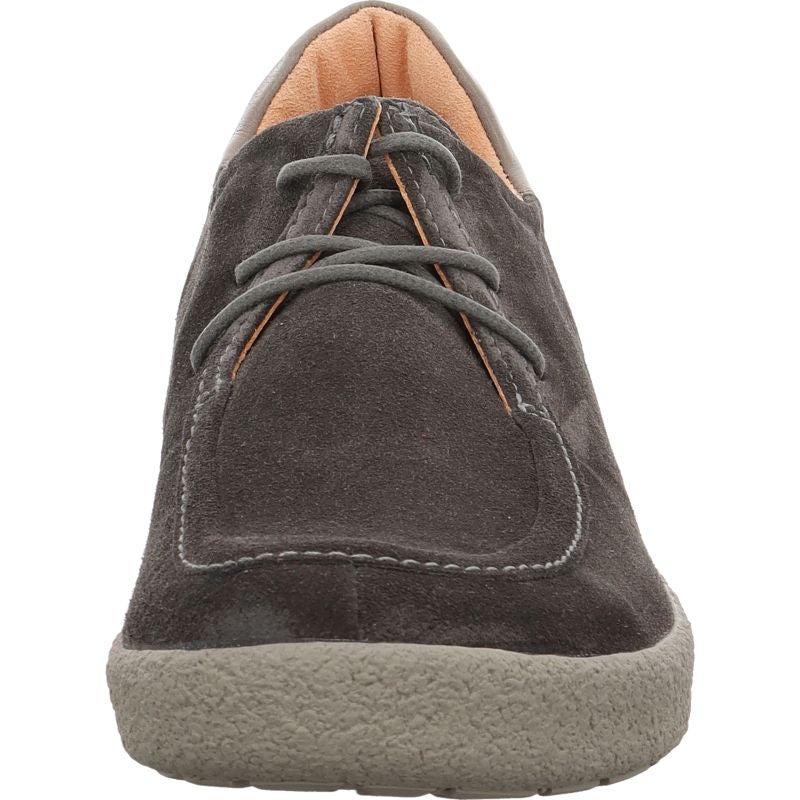 Think GEOAG Men Lace up shoe - Material: Leather in Brown