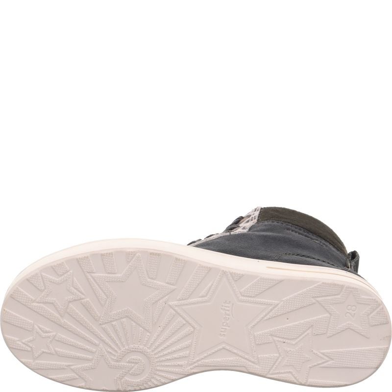 Superfit STELLA Mädchen Boots - Material: Leder/Textil in Grau