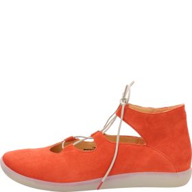 Think NATURE Woman Ballerina - Material: Leather in Red