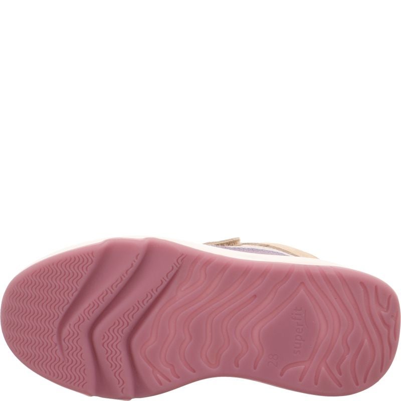 Superfit MELODY Girls Sneakers low - Material: Leather/Textil in Multi Colour