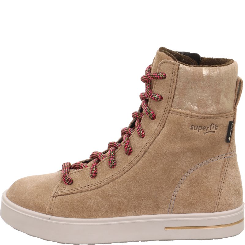 Superfit STELLA Girls Boot - Material: Leather/Textil in Brown
