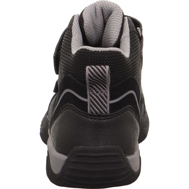 Superfit STORM Boys Sneakers high - Material: Leder/Sonstiges Material/Texti in Black