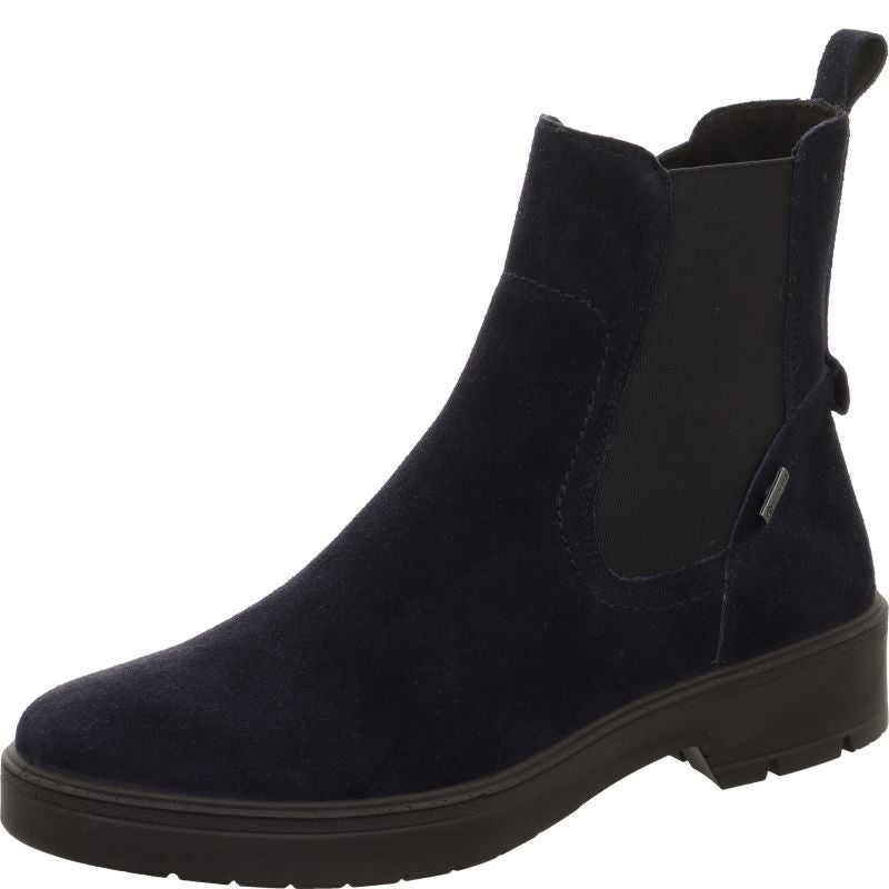 Legero MYSTIC Damen Chelsea Boots - Material: Leder in Blau