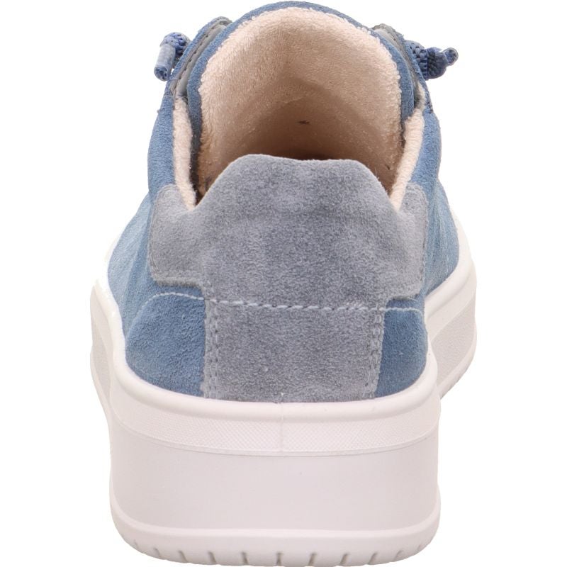 Legero REJOISE Damen Sneaker low - Material: Leder in Blau
