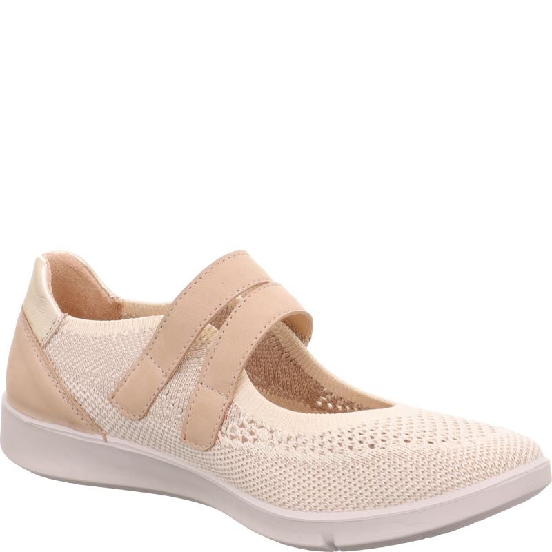 legero LUCCA Damen Ballerina - Material: Leder/Textil in Beige