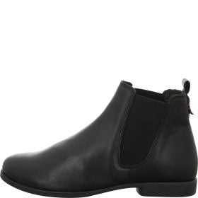 Think! AGRAT Damen Chelsea Boots - Material: Leder in Schwarz