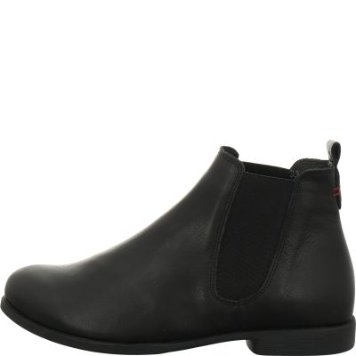 Think! AGRAT Damen Chelsea Boots - Material: Leder in Schwarz