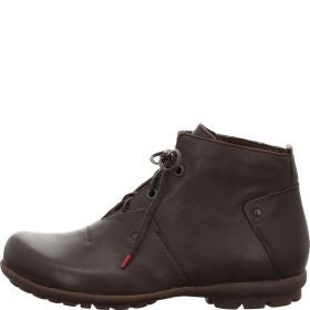 Think! KONG Herren Schnürboots - Material: Leder in Braun