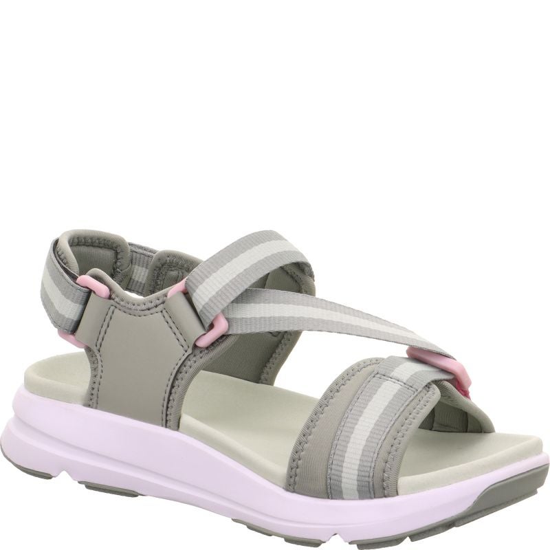 Legero LIBERTY Damen Sandale - Material: Textil/Sonstiges Material in Oliv