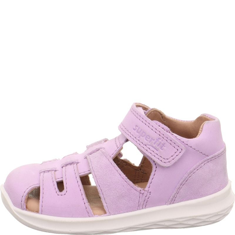 Superfit BUMBLEBEE Sandal - Material: Leather in Purple