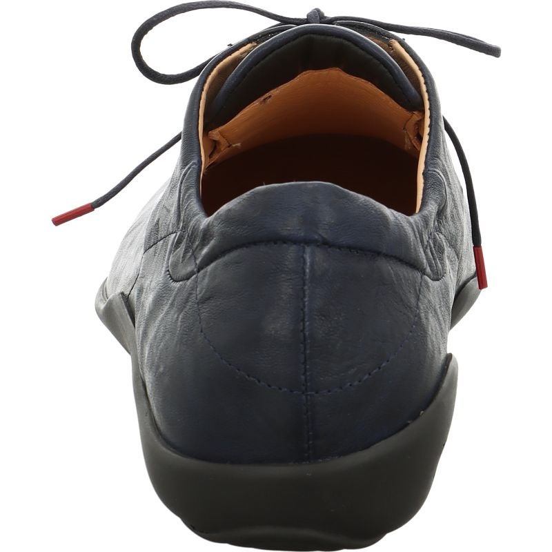 Think STONE HERREN Men Lace up shoe - Material: Leather in Blue