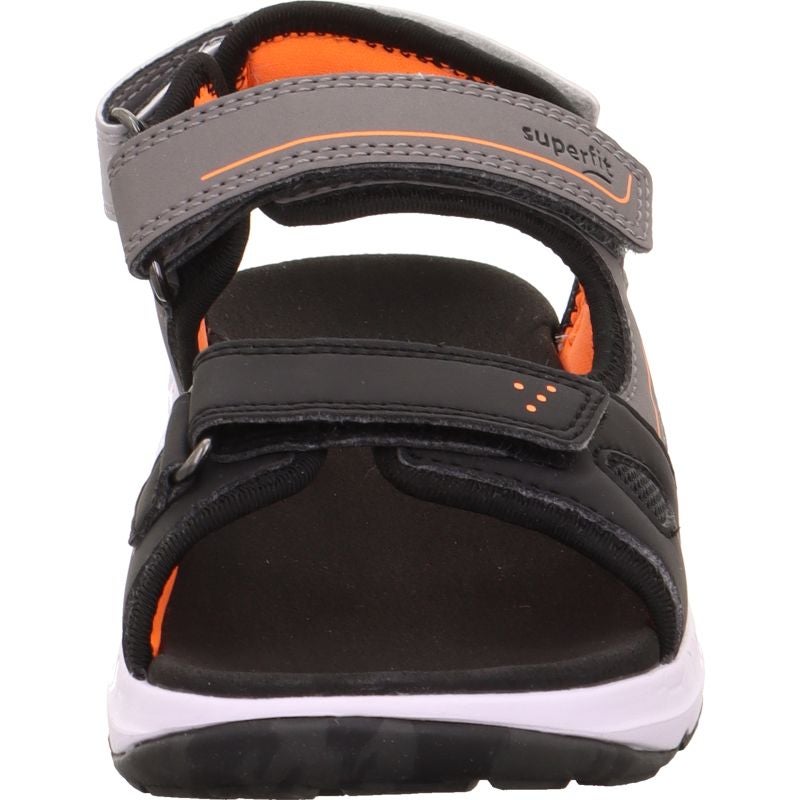 Superfit CRISSCROSS Sandal - Material: TextilSonstigesMaterial in Grey