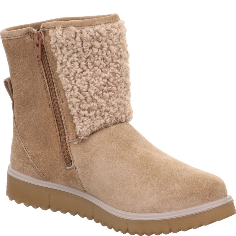 Legero CAMPANIA Damen Stiefelette - Material: Leder/Textil in Beige