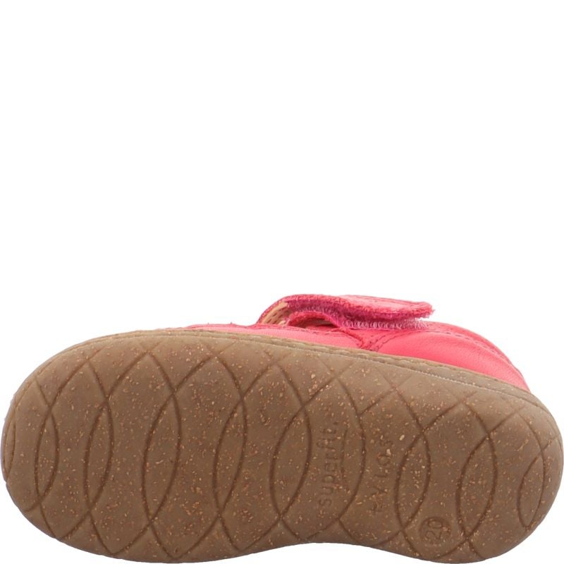 Superfit SUPIX Mädchen Sandale - Material: Leder in Rot