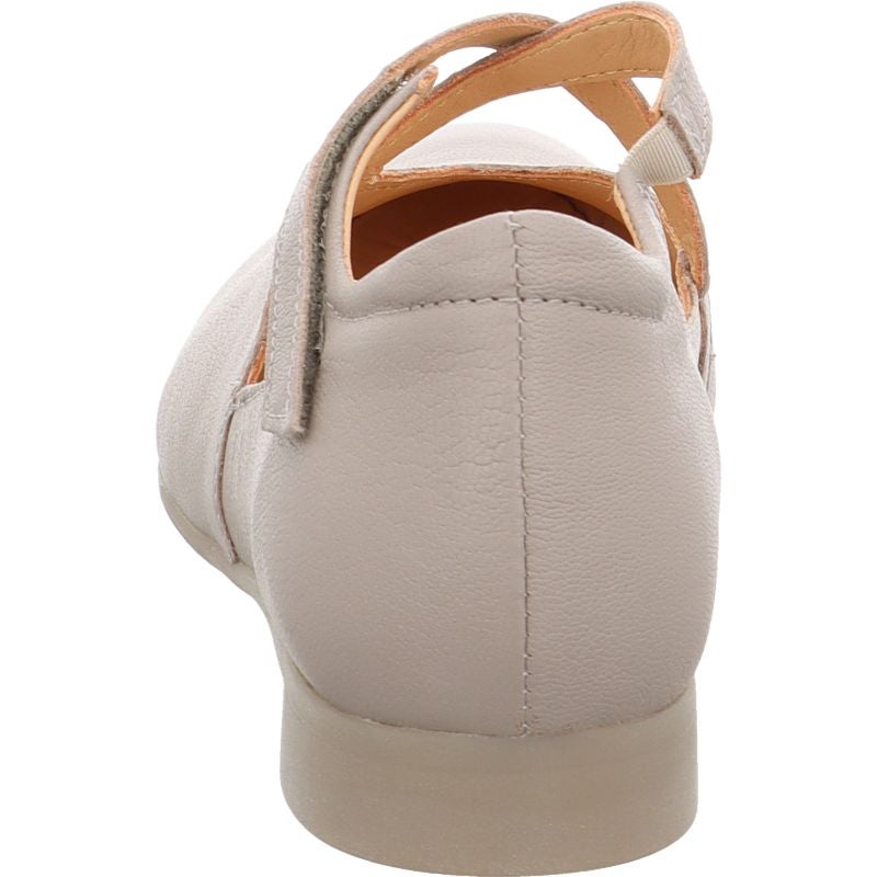 Think GUAD2 Woman Ballerina - Material: Leather in Grey