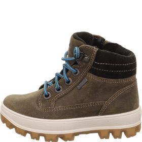 Superfit TEDD Jungen Boots - Material: Leder/Textil in Grün