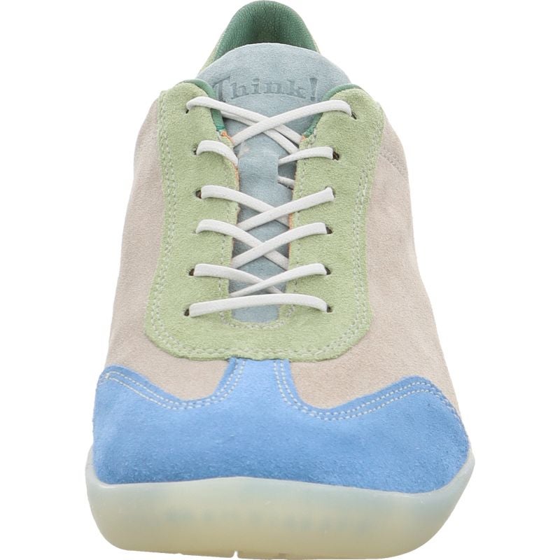 Think NATURE Sneakers low - Material: Leather in Blue