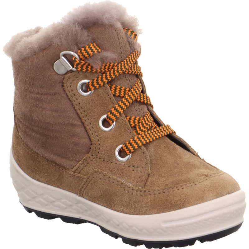 Superfit GROOVY 2.0 Boys - Material: Leather/Textil in Brown