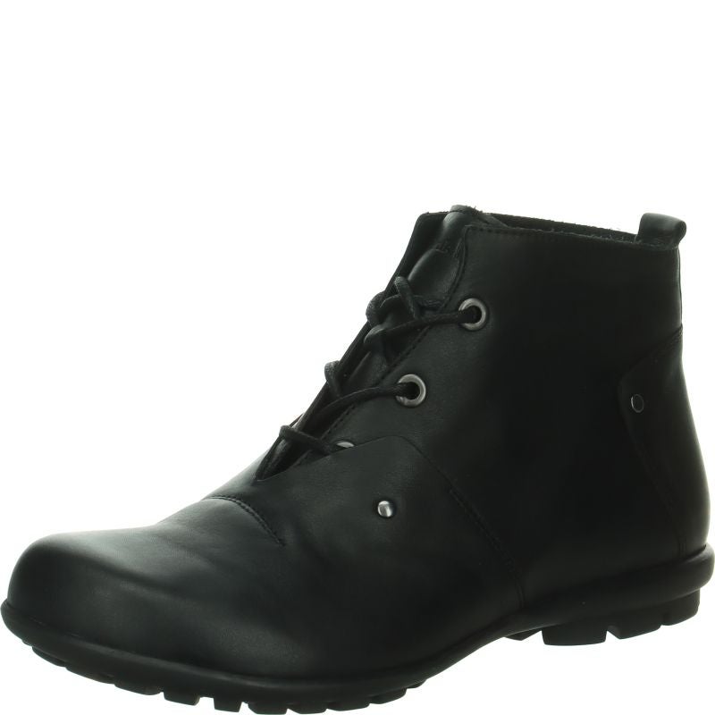 Think KONG HERREN Men Lace-up boot - Material: Leather in Black