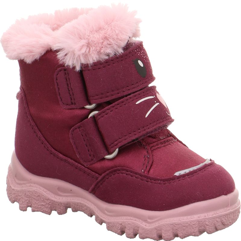 Superfit HUSKY+ Girls Boot - Material: Textile in Red