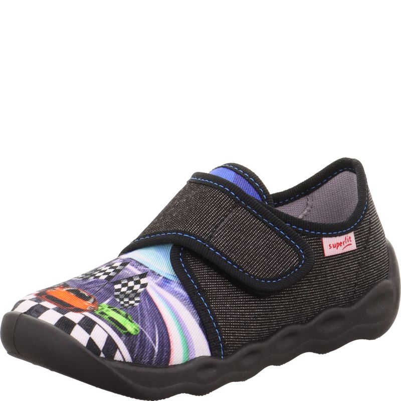 Superfit BUBBLE Boys Slipper - Material: Textile in Black