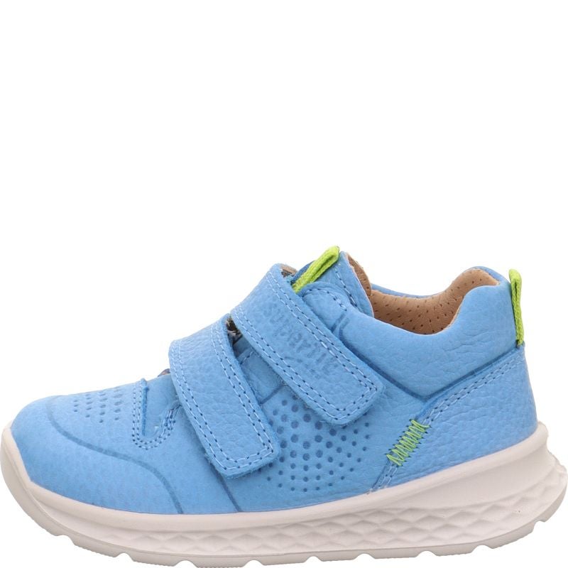 Superfit BREEZE Unisex | Boys Sneakers high - Material: Leather in Blue