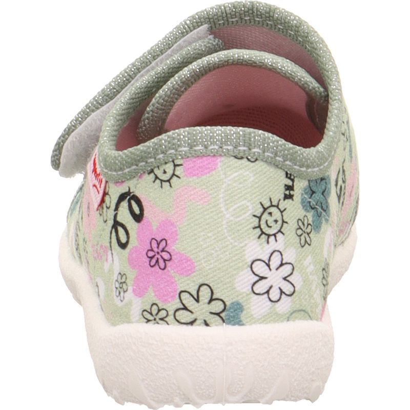 Superfit SPOTTY Girls Slipper - Material: Textile in Green