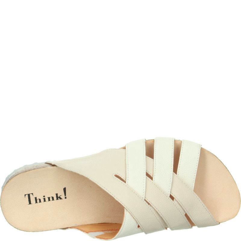 Think JULIA DAMEN Woman  - Material: Leather in White