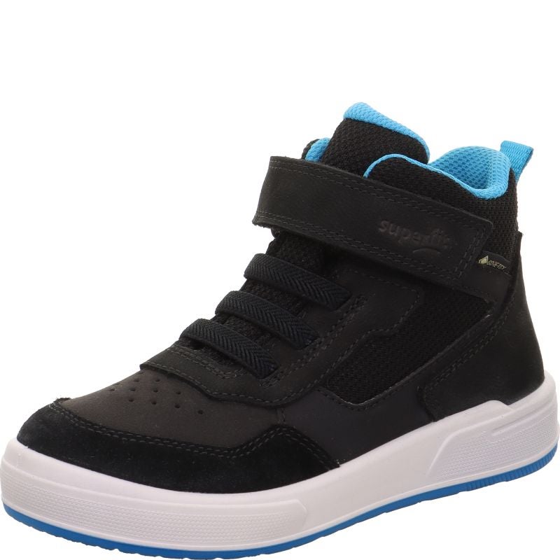 Superfit MAVERICK Sneakers high - Material: Leder/Sonstiges Material/Texti in Black