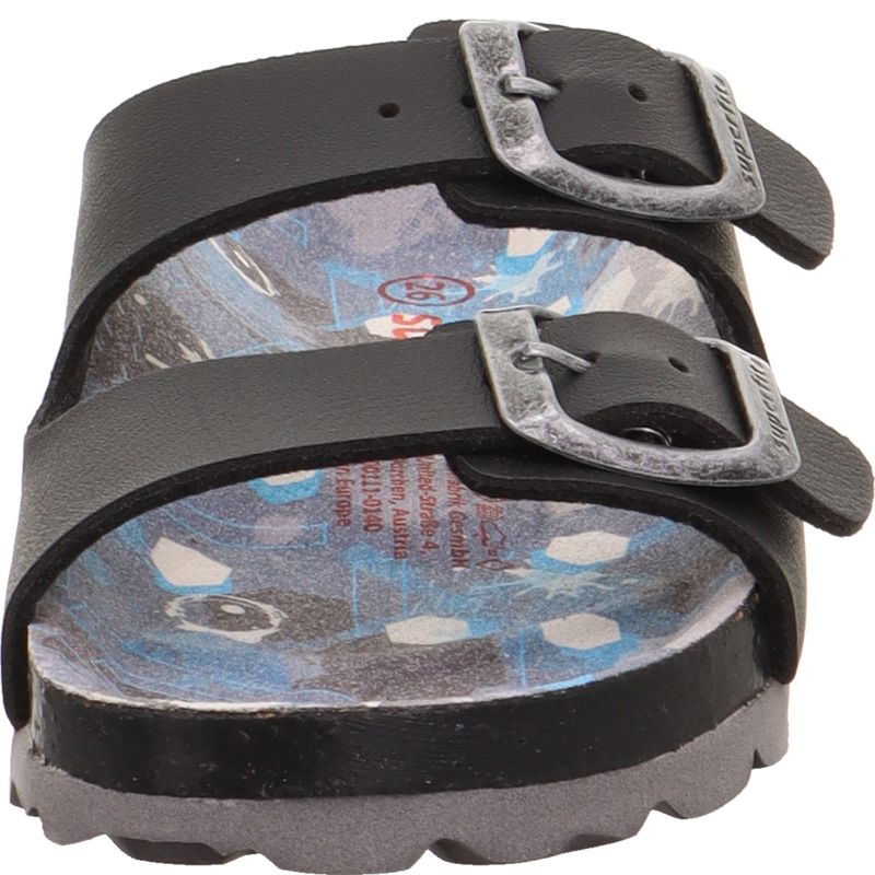Superfit FUSSBETTPANTOFFEL Slipper - Material: Sonstiges Material in Black