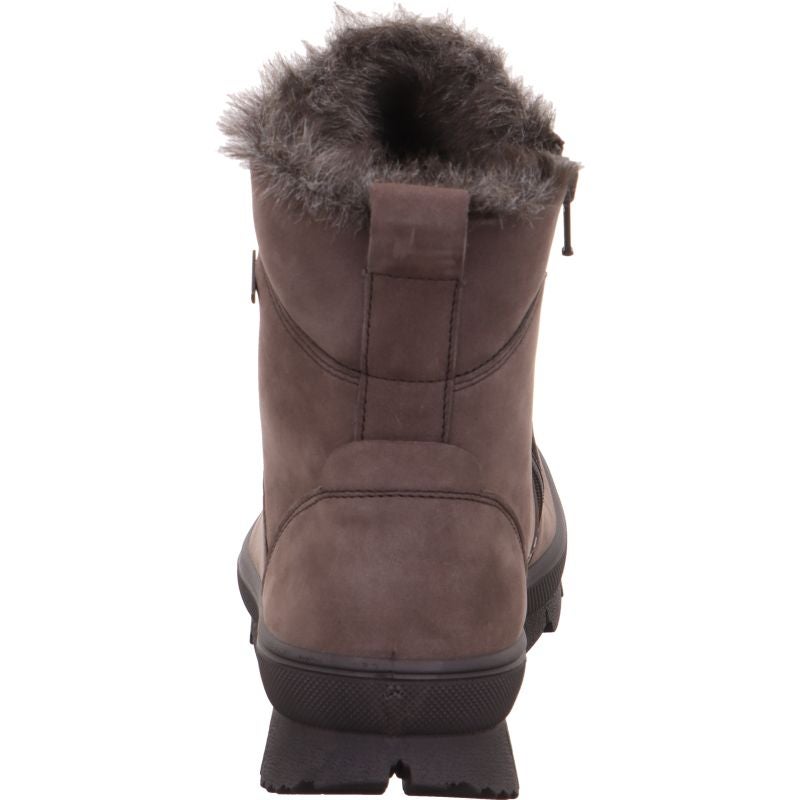 Legero NOVARA Damen Schnürboots - Material: Leder in Grau