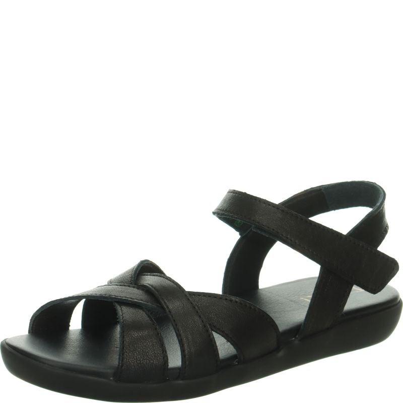 Think NATURE SAND Woman  - Material: Leather in Black