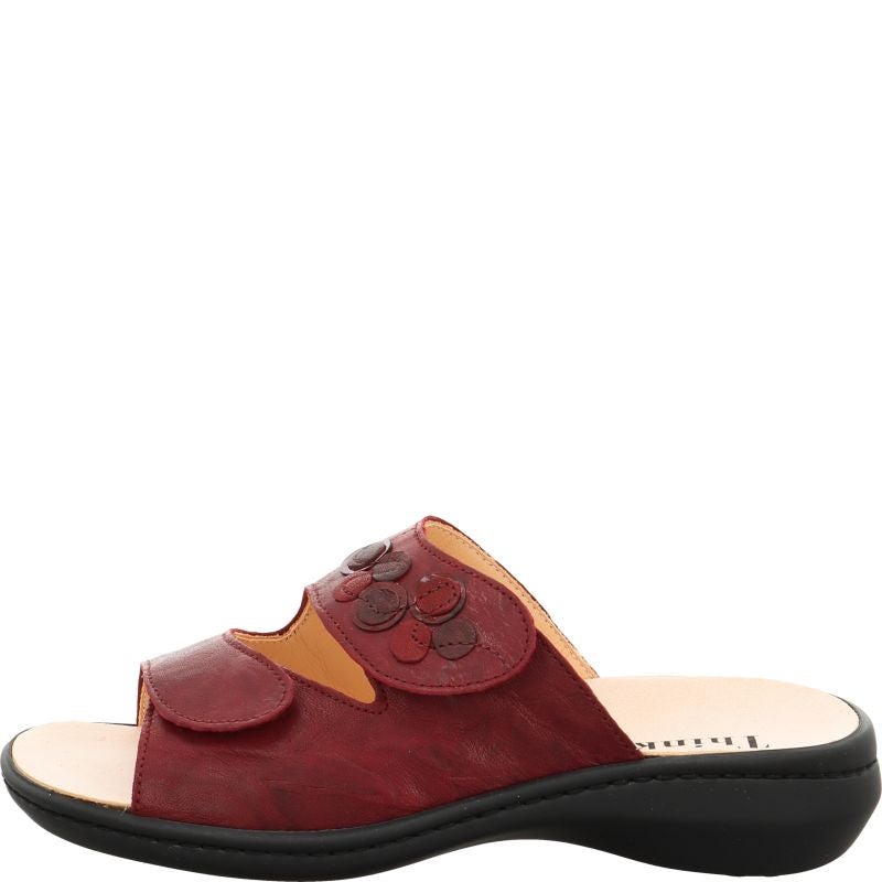 Think CAMILLA DAMEN Woman Mules - Material: Leather in Red