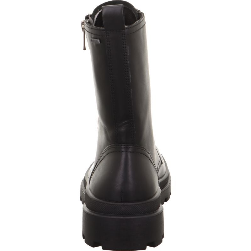 legero LUSIA Damen Schnürboots - Material: Leder in Schwarz