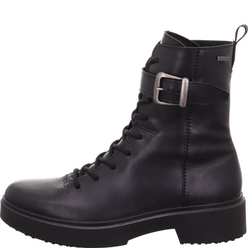 Legero ANGEL Damen Schnürboots - Material: Leder in Schwarz