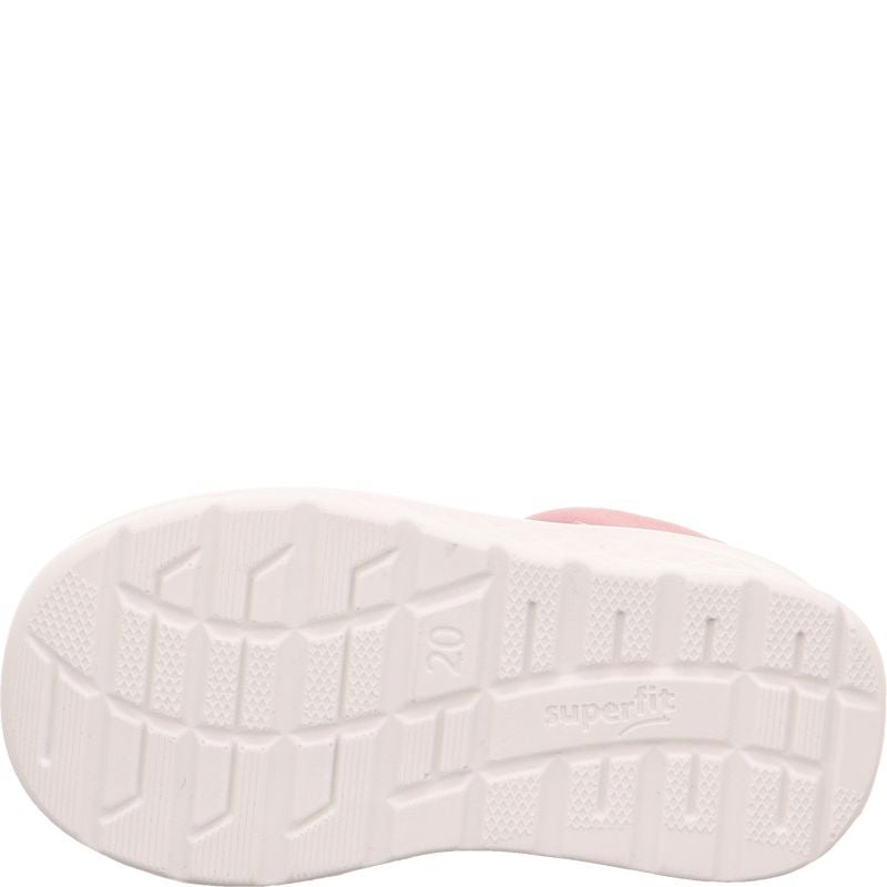 Superfit BREEZE Mädchen Sneaker high - Material: Leder in Rosa