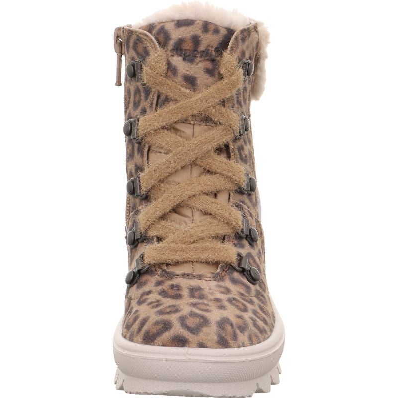 Superfit FLAVIA Boots - Material: Leder/Textil in Braun