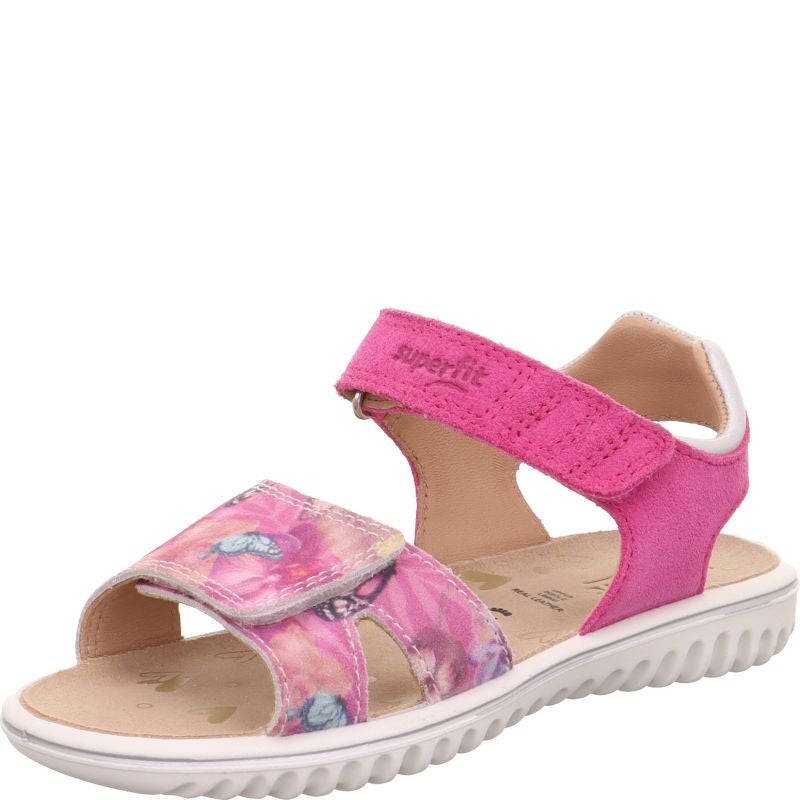 Superfit SPARKLE Sandal - Material: Leather in Pink